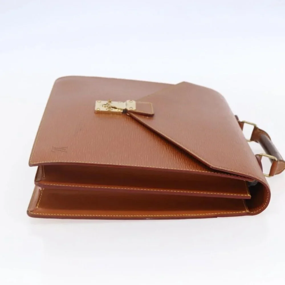 LOUIS VUITTON Epi Serviette Conseiller Zipangu Gold M54428 LV Auth 151087 - Picture 8 of 16